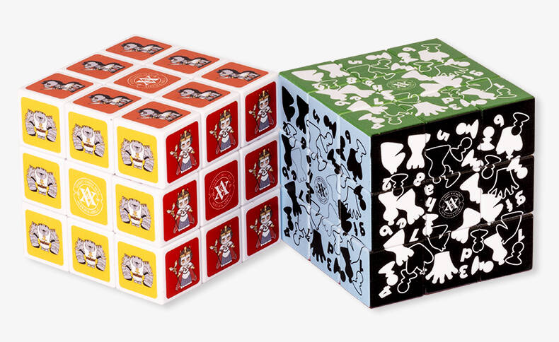 3x3 Magic Cube for Kids - Chess Design, Educational Puzzle Toy, Creative & Stylish Look