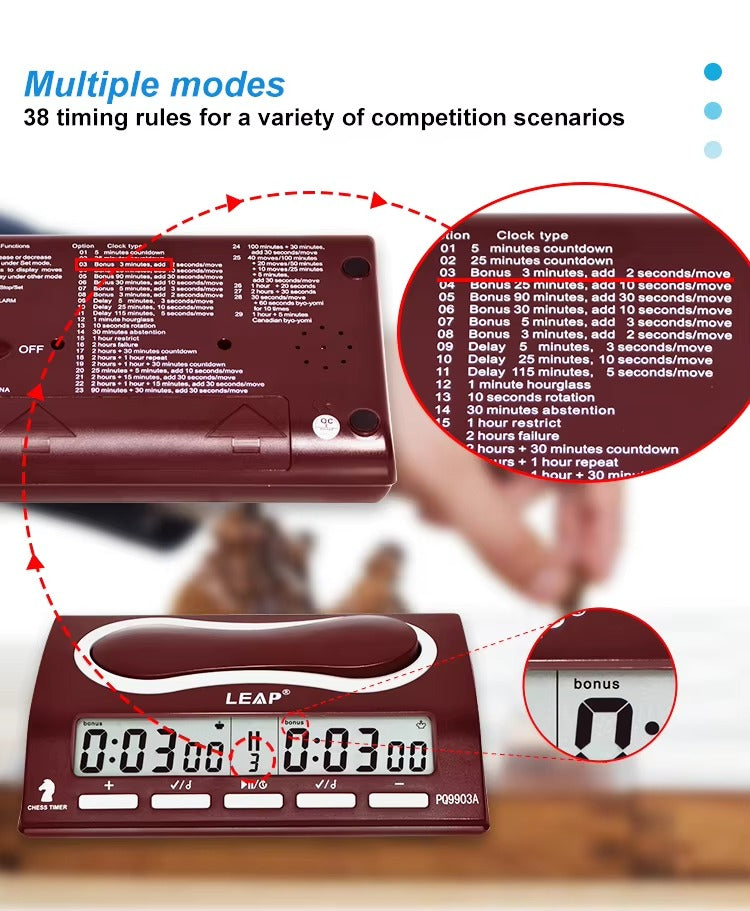 Digital Professional Chess Clock