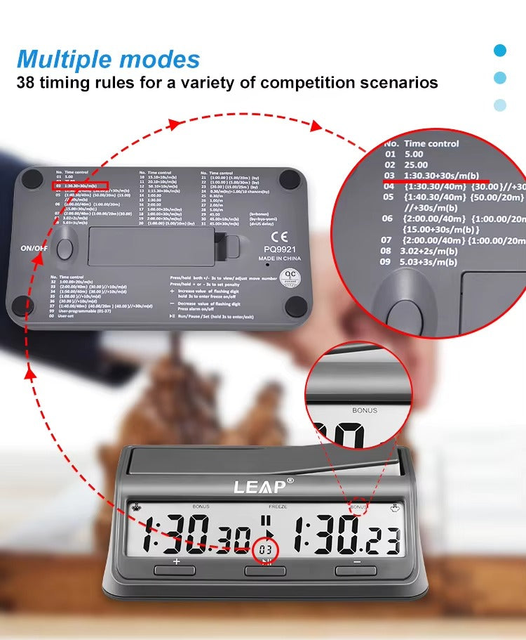 Digital Professional chess clock