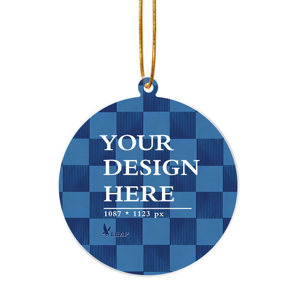 Acrylic Christmas Pendant