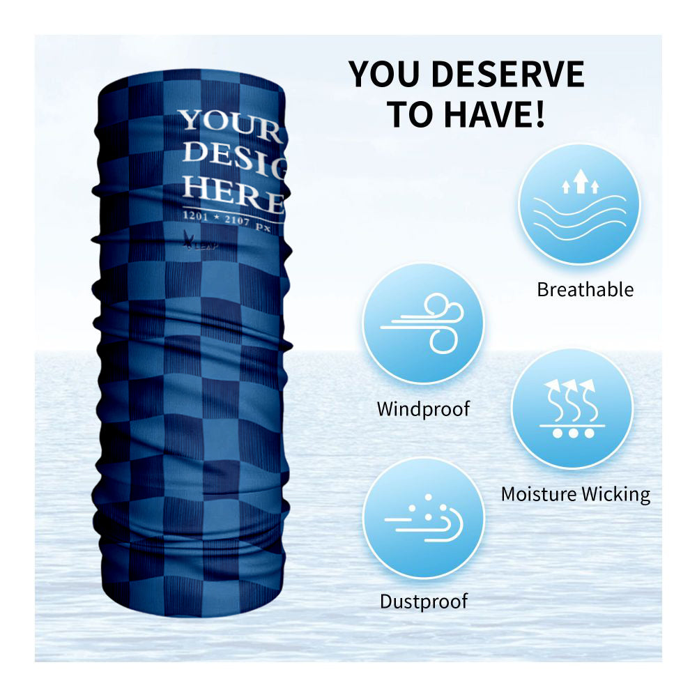 Multifunctional sports headscarf