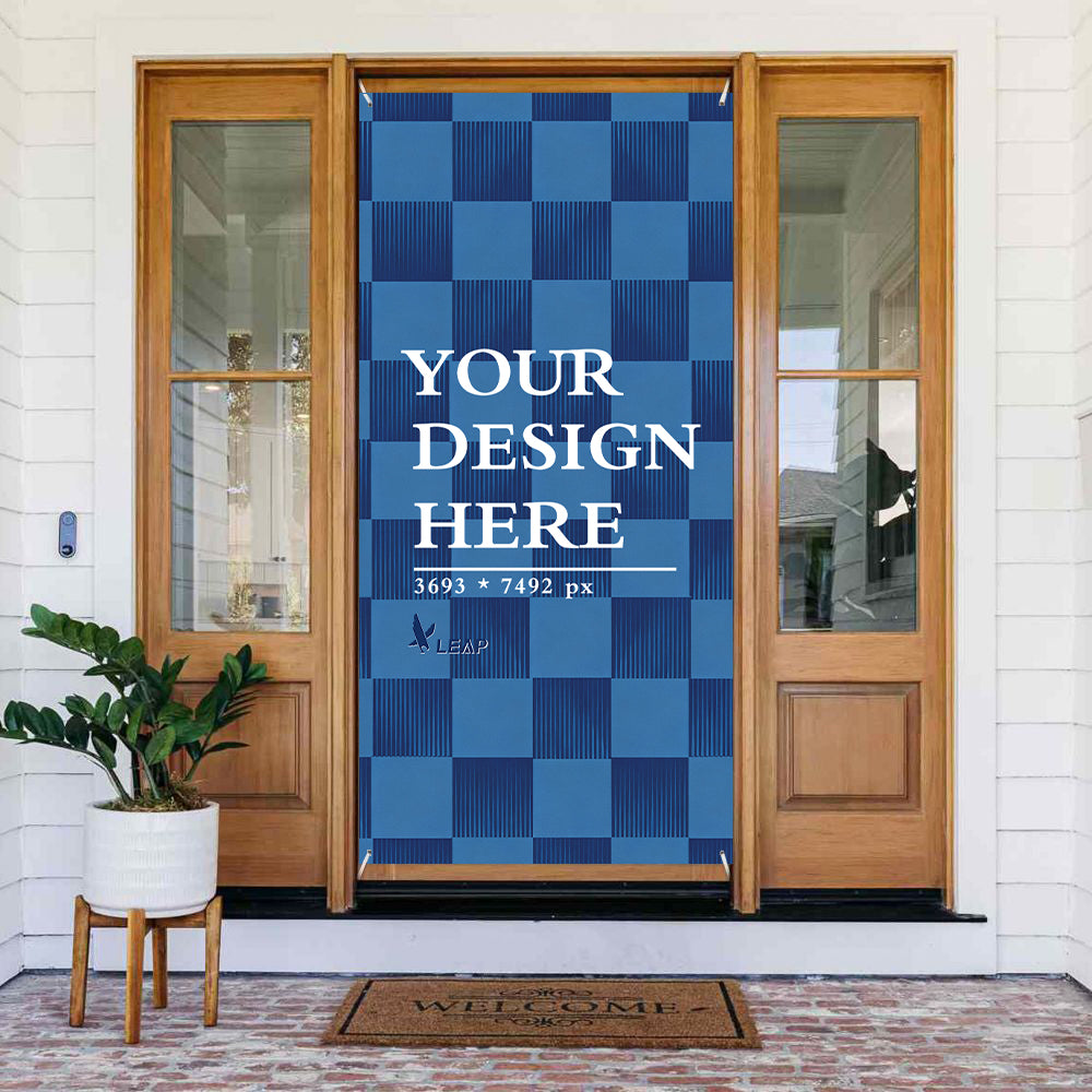 Door Cover Decorated Banner