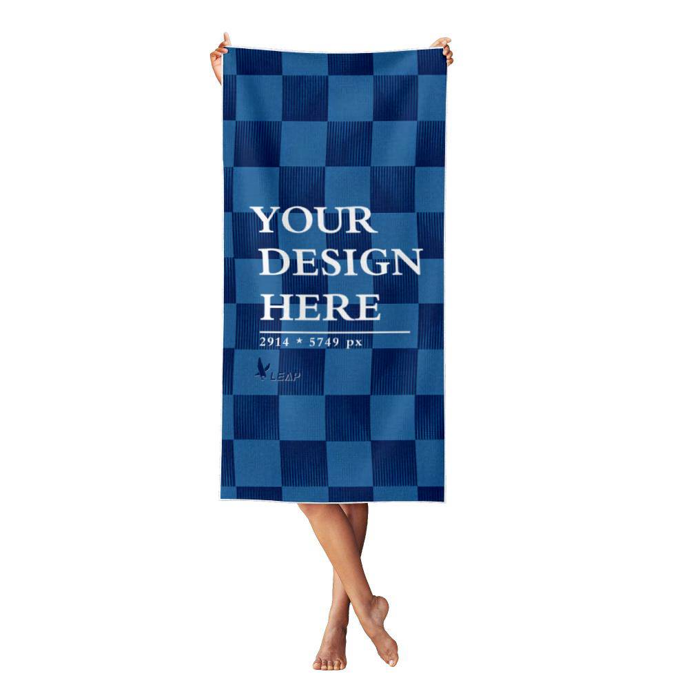 Peach Skin Velvet Beach Towel (vertical)