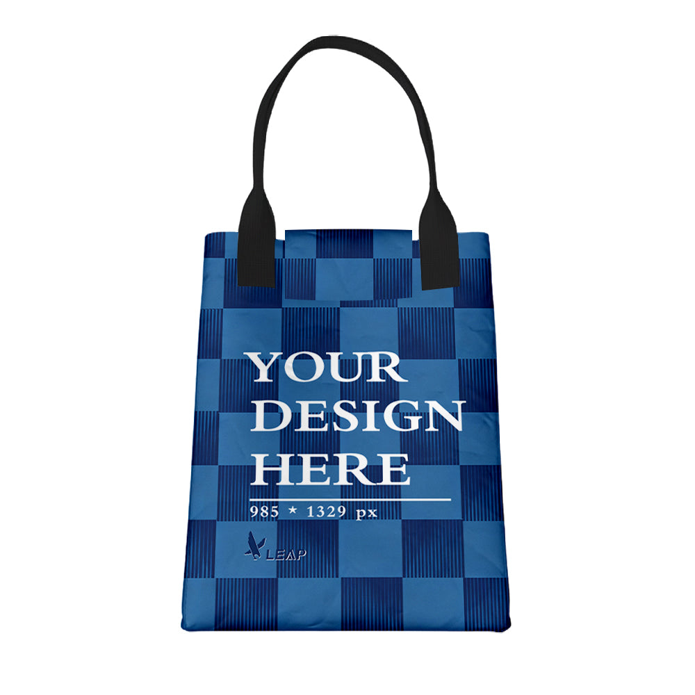 Paper Reusable Lunch Tote Bag