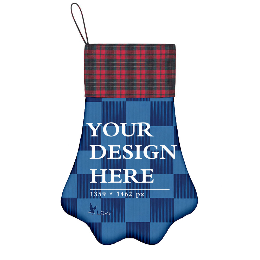 Christmas pet pow socking