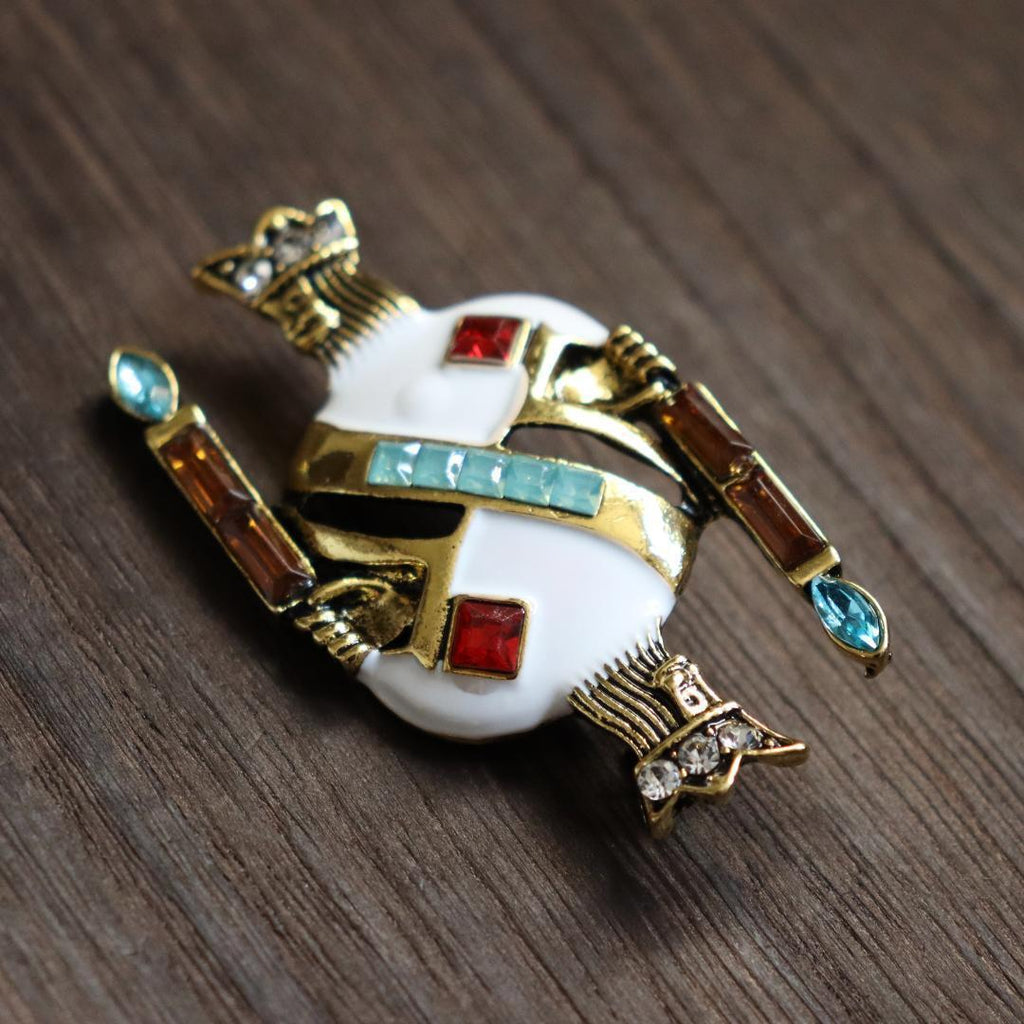 Chess Themed Creative Brooch