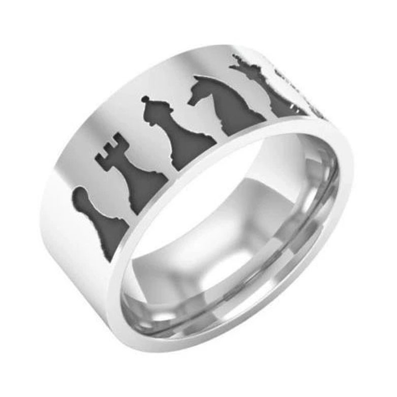 Chess Piece Shaped Ring