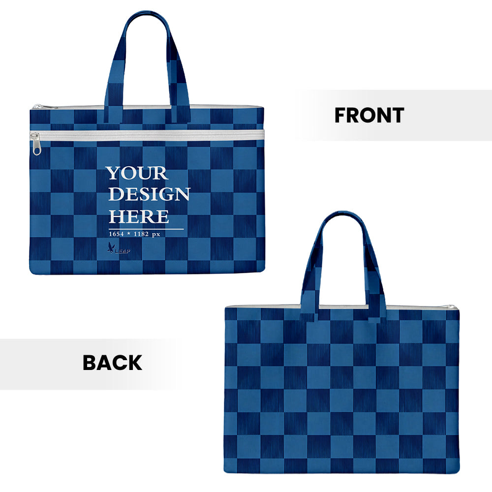 Canvas Tote File Bag