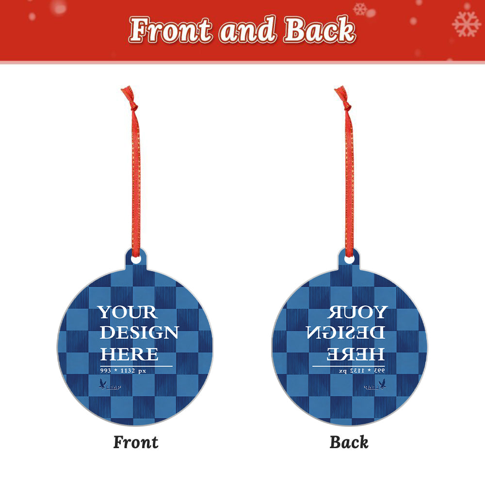 Acrylic Christmas Pendant