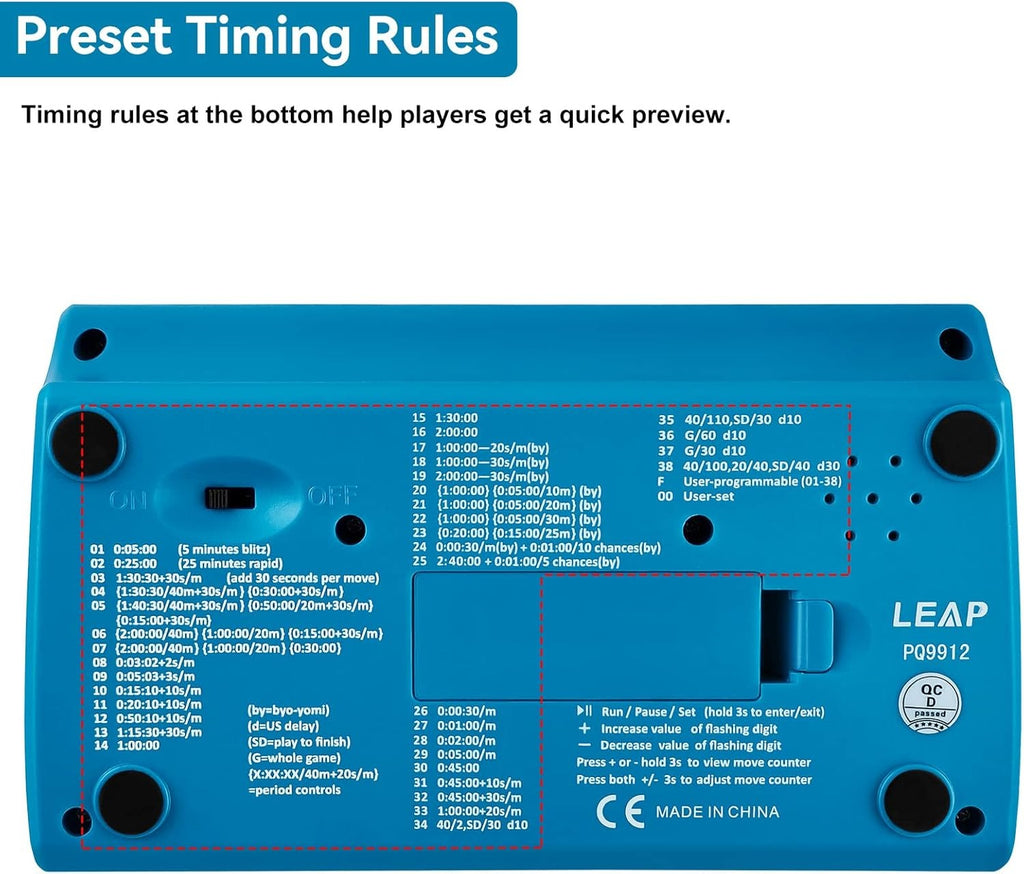Digital Professional Chess Clock