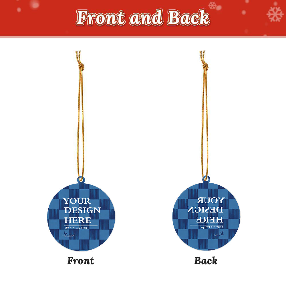 Acrylic Christmas Pendant