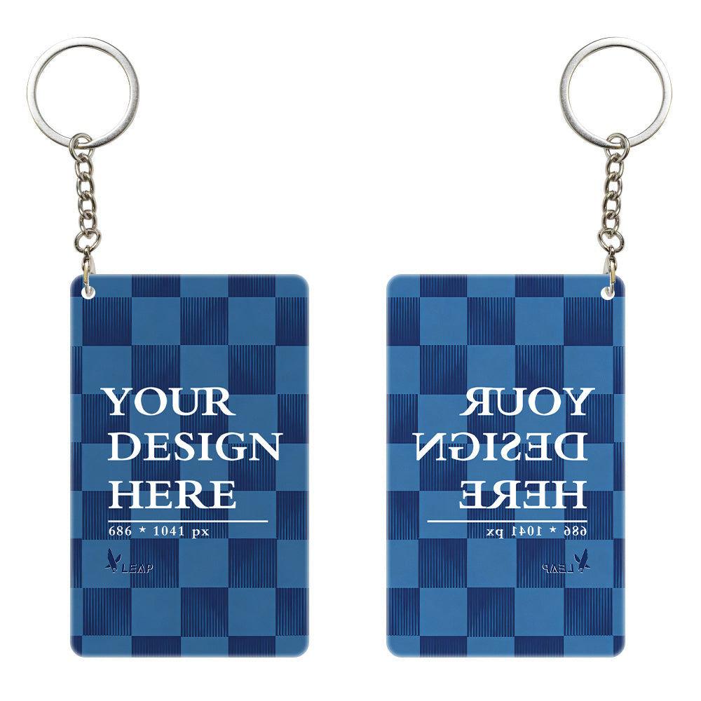 Rectangular Acrylic Keychain