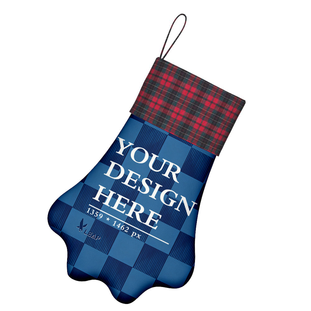 Christmas pet pow socking