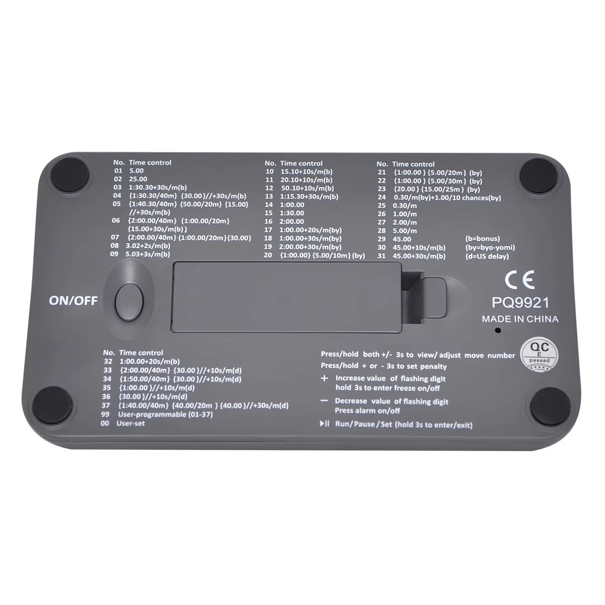 Digital Professional chess clock