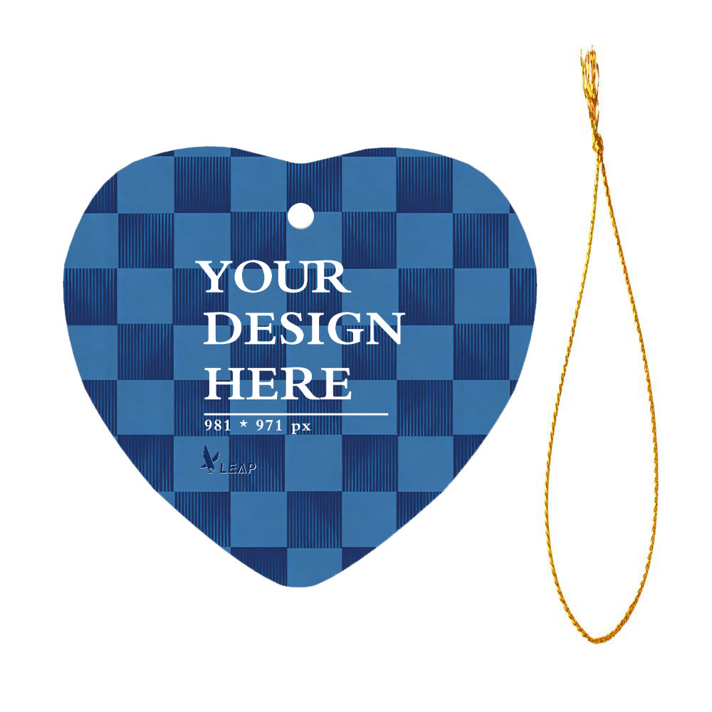 Acrylic Shaped Pendant (Love)