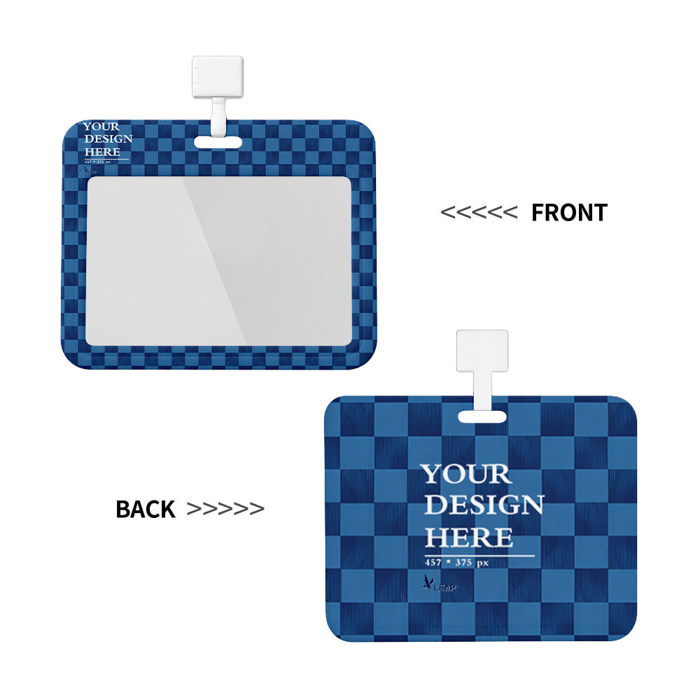 Work badge protective case (horizontal) (multi-sided)