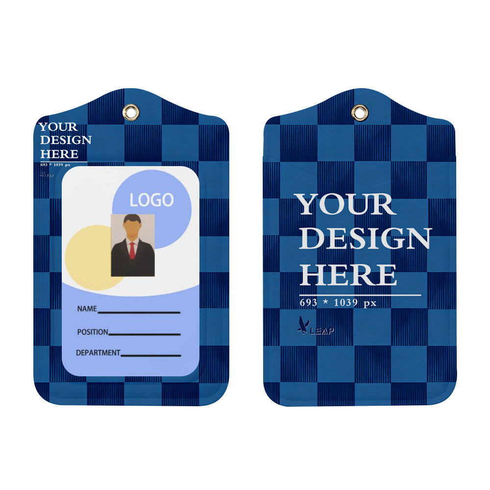 Card Badge Leather Holder