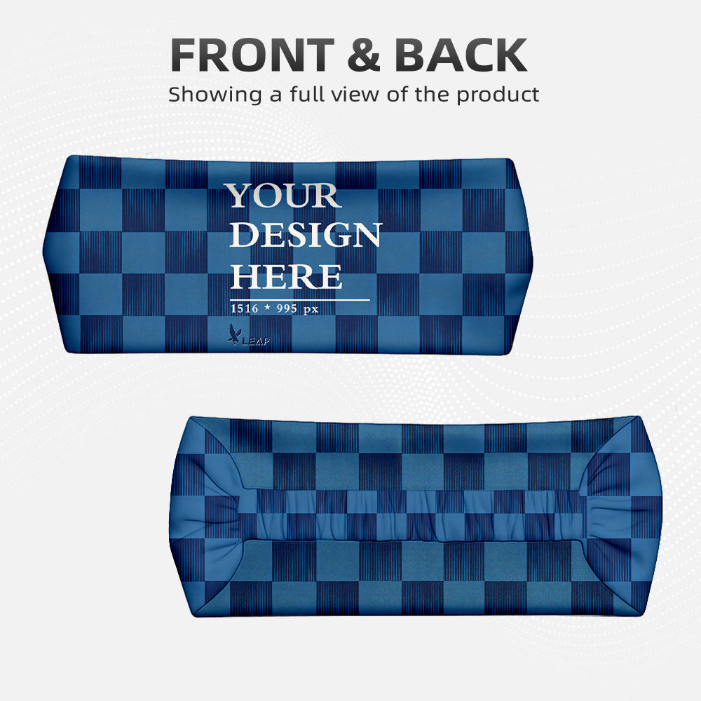 Elastic exercise headband