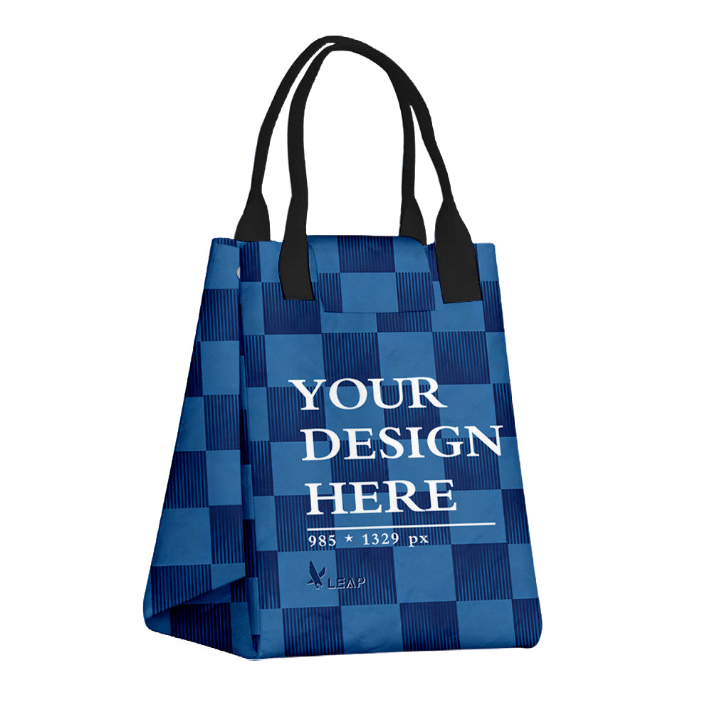 Paper Reusable Lunch Tote Bag