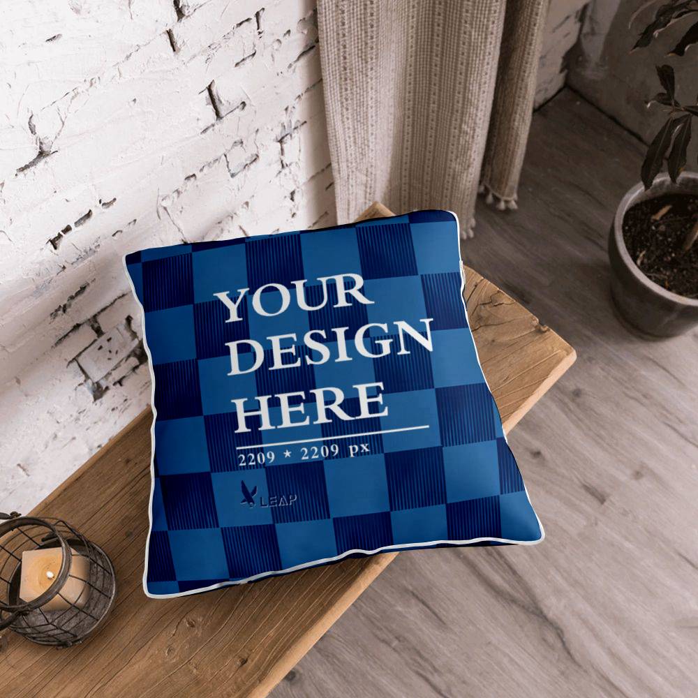 Velvet Throw Pillow Covers （White）