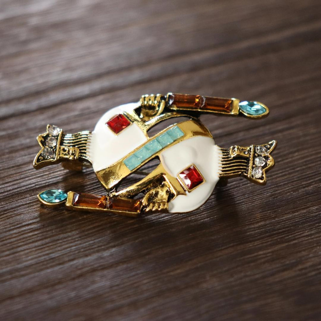 Chess Themed Creative Brooch