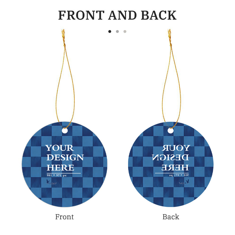 Acrylic Shaped Pendant (Round)