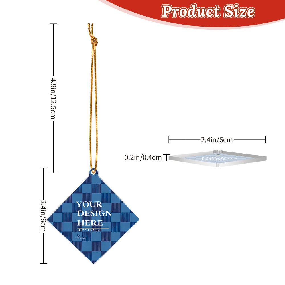 Acrylic Christmas Pendant