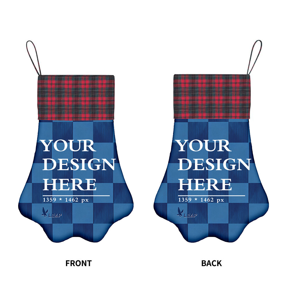 Christmas pet pow socking