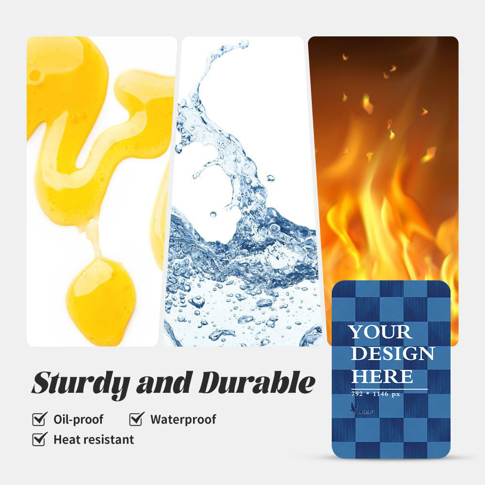 Acrylic refrigerator magnets (rectangular)