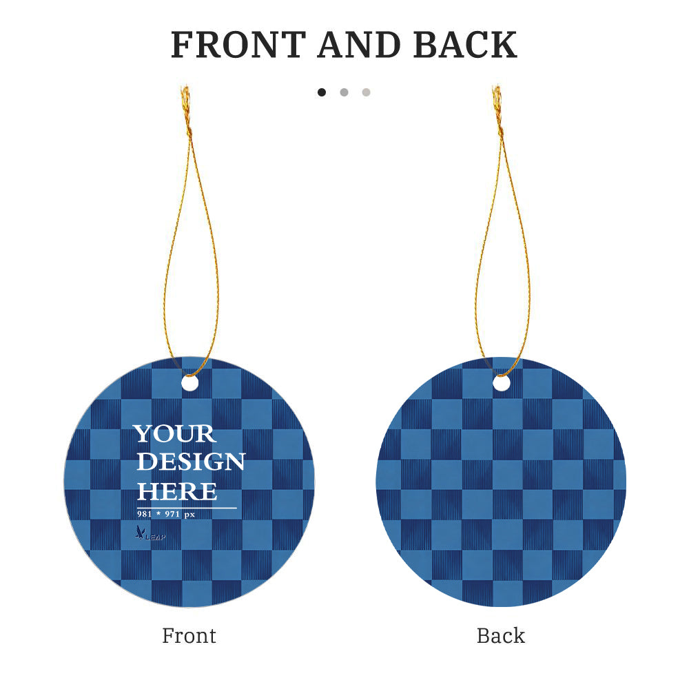 Acrylic Shaped Pendant (Round)