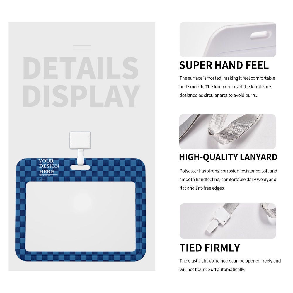 Work badge protective case (horizontal)