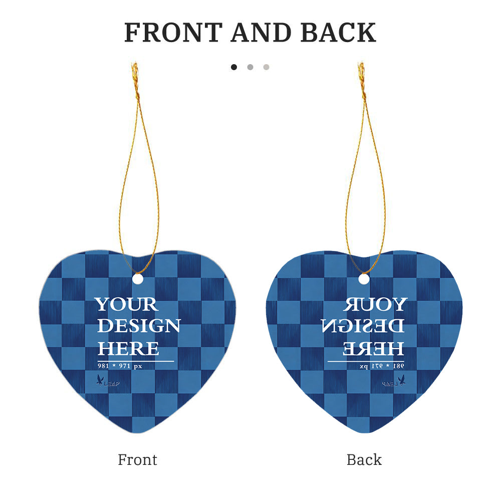 Acrylic Shaped Pendant (Love)