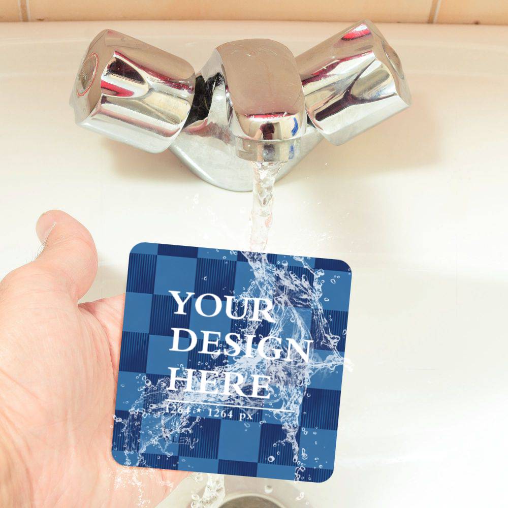 MDF Cork Coaster 4 Pcs