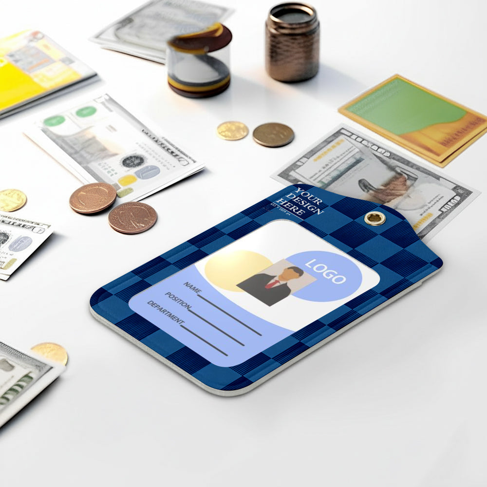 Card Badge Leather Holder