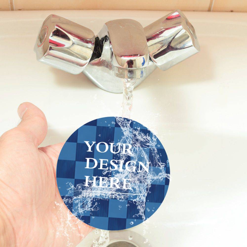 MDF Cork Coaster 4 Pcs