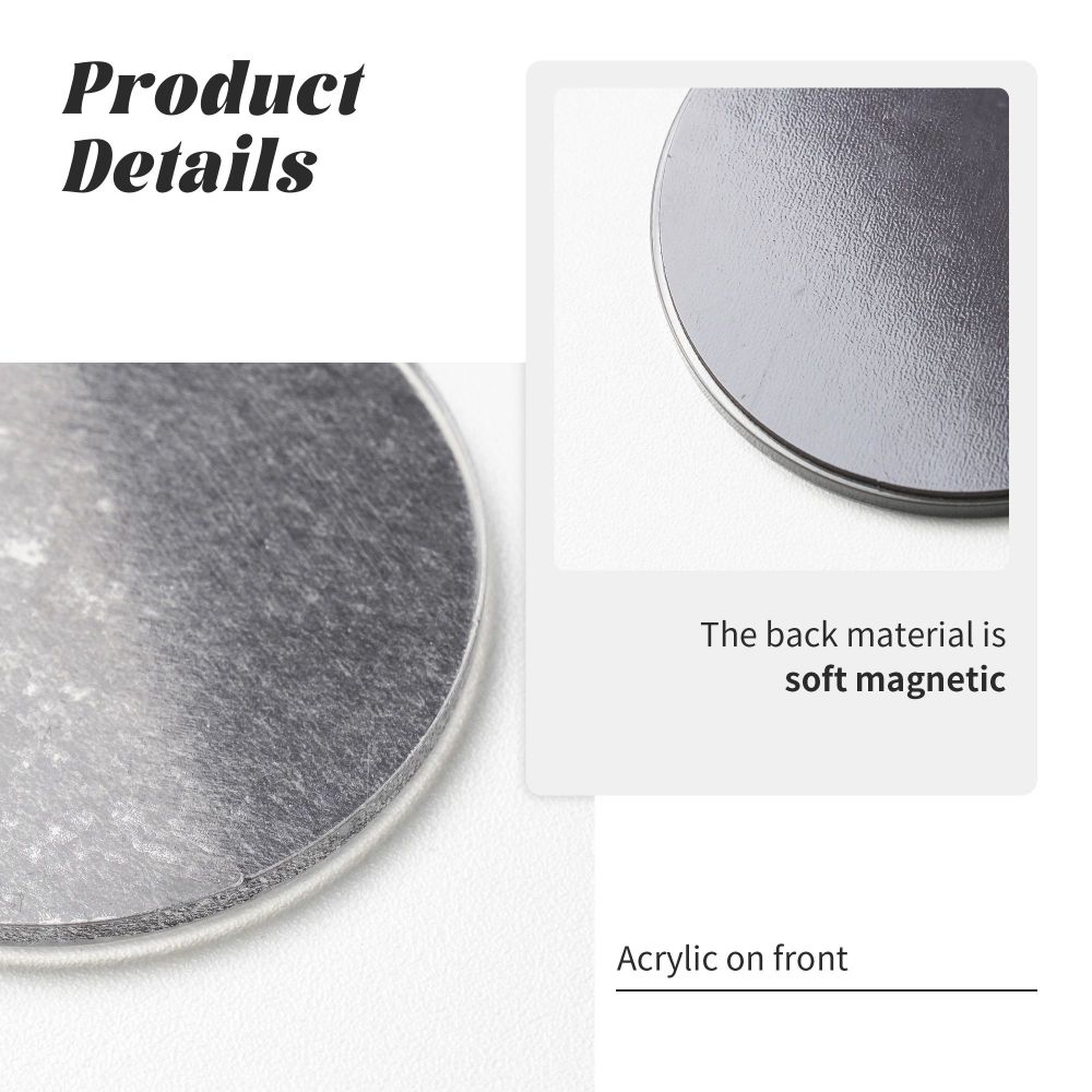 Acrylic Fridge Magnets（Round）