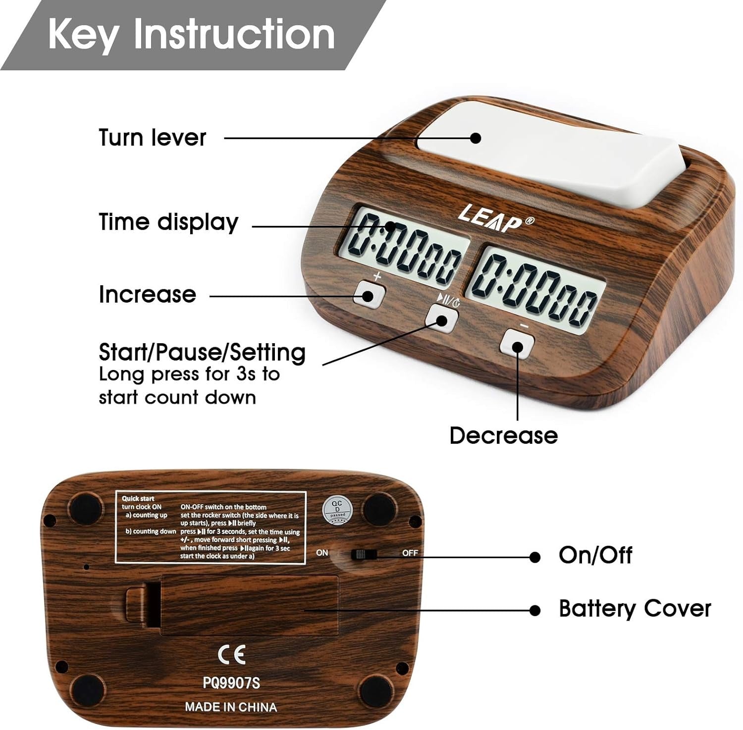 Digital Easy Chess Clock
