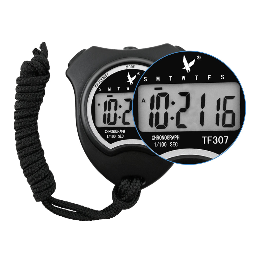TF307 Digital Sports Stopwatch Timer