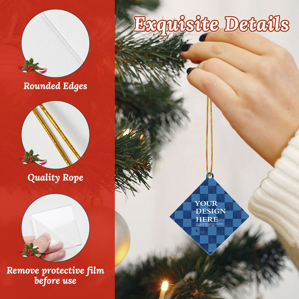 Acrylic Christmas Pendant