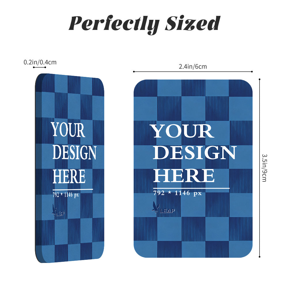 Acrylic refrigerator magnets (rectangular)