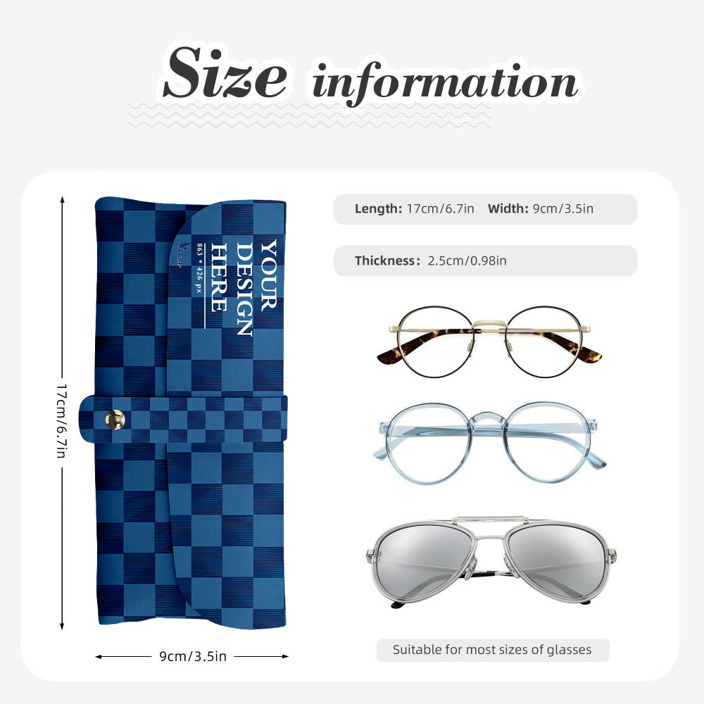 Leather Sunglasses Bag