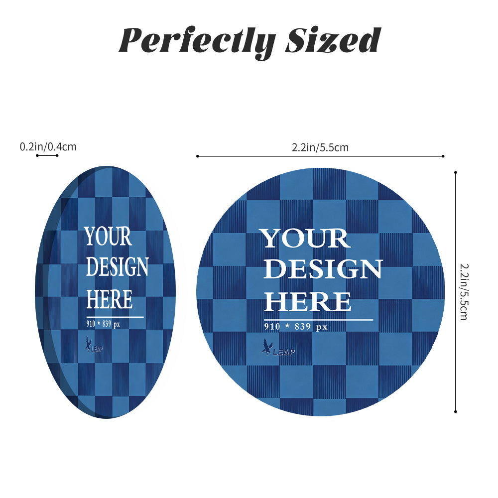 Acrylic Fridge Magnets（Round）