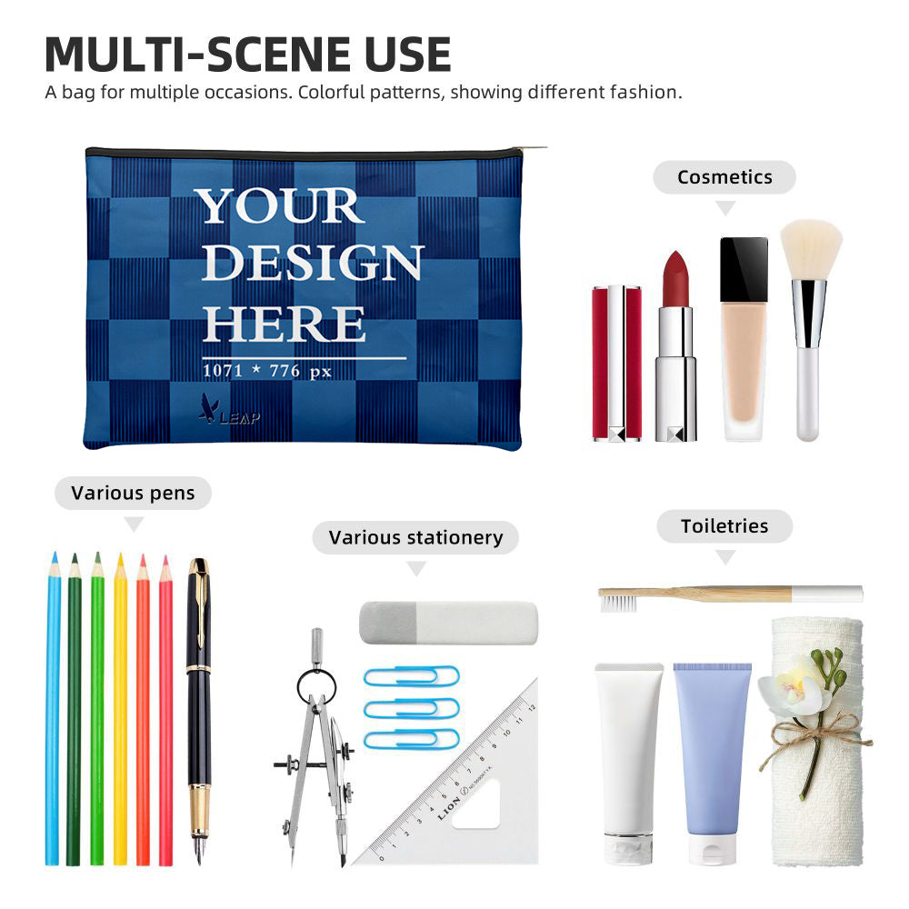 Paper Reusable Cosmetic bag