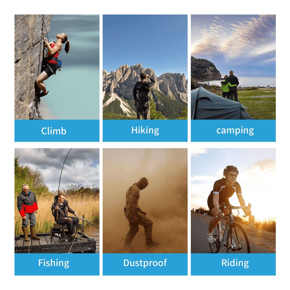 Multifunctional sports headscarf