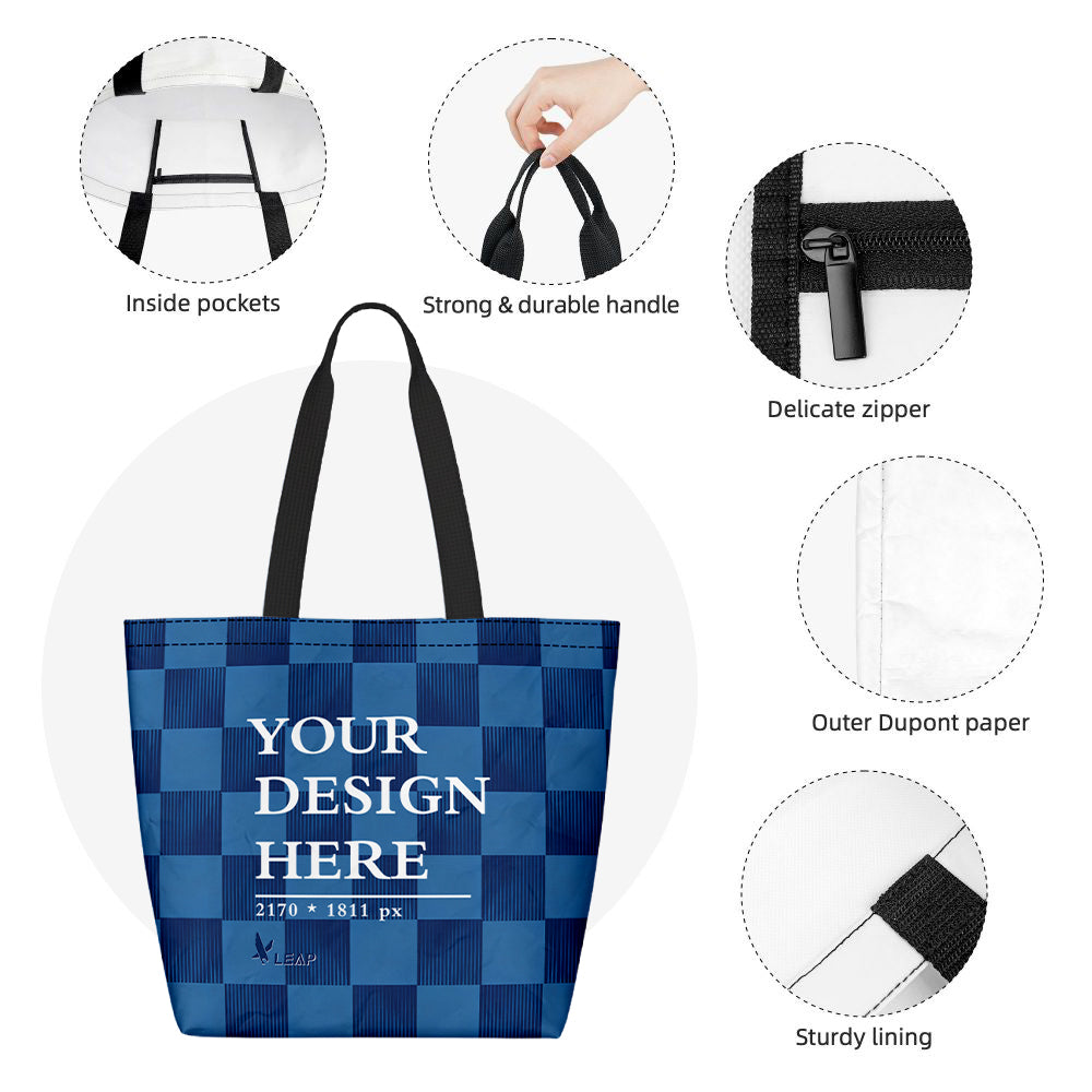 Paper Reusable Shopping Tote Bag