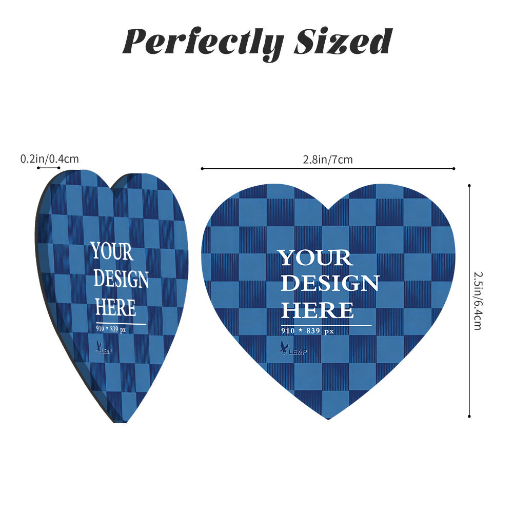 Acrylic Fridge Magnets（Love）