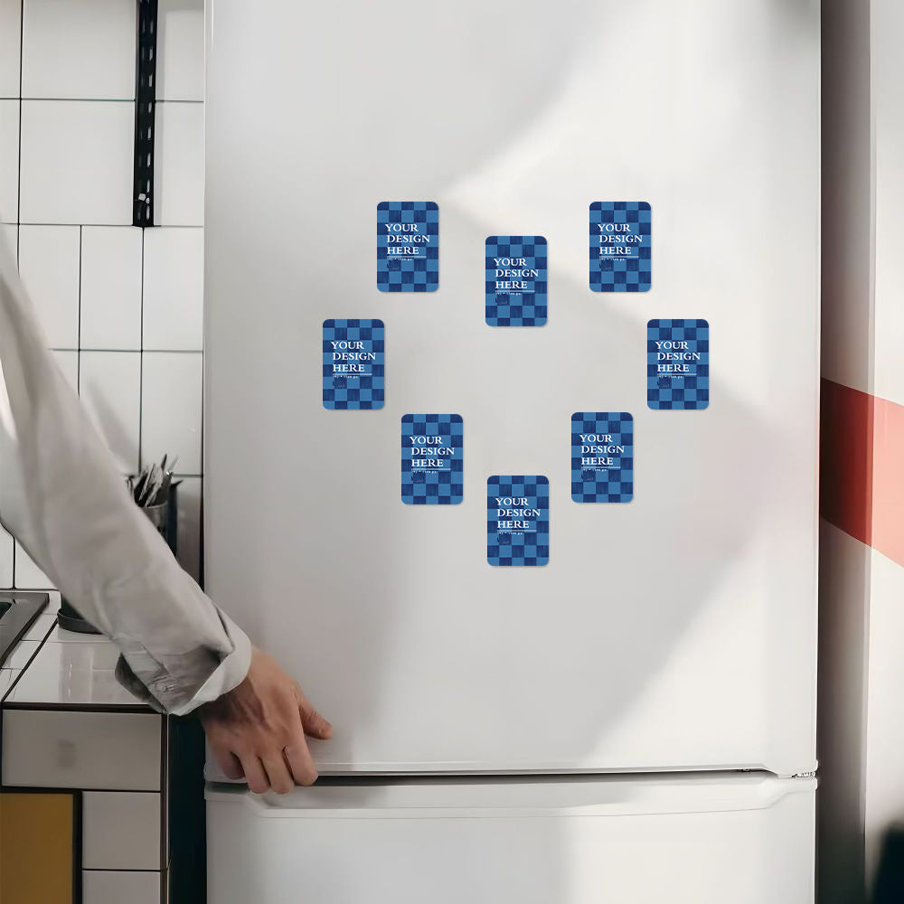 Acrylic refrigerator magnets (rectangular)