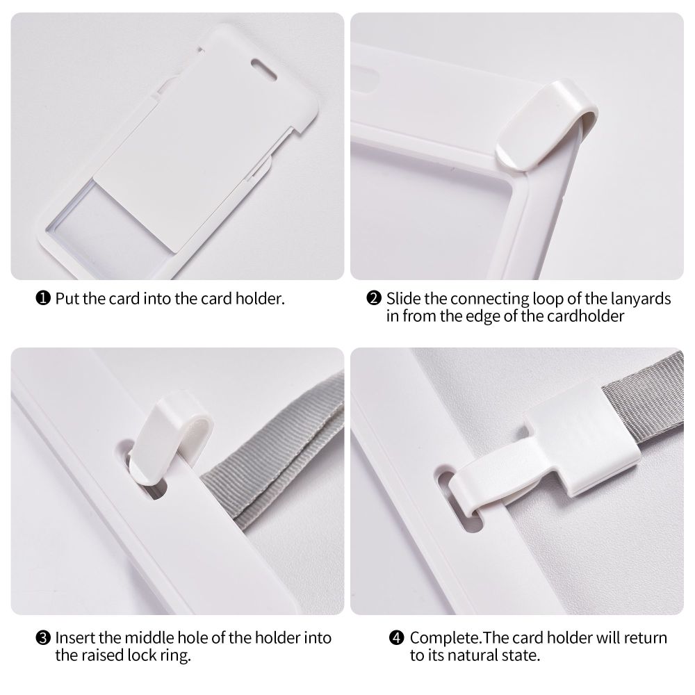 Work badge protective case (vertical)