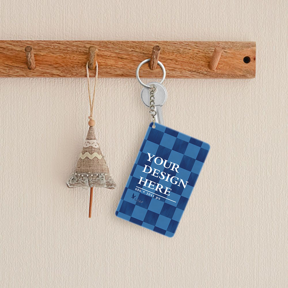 Rectangular Acrylic Keychain