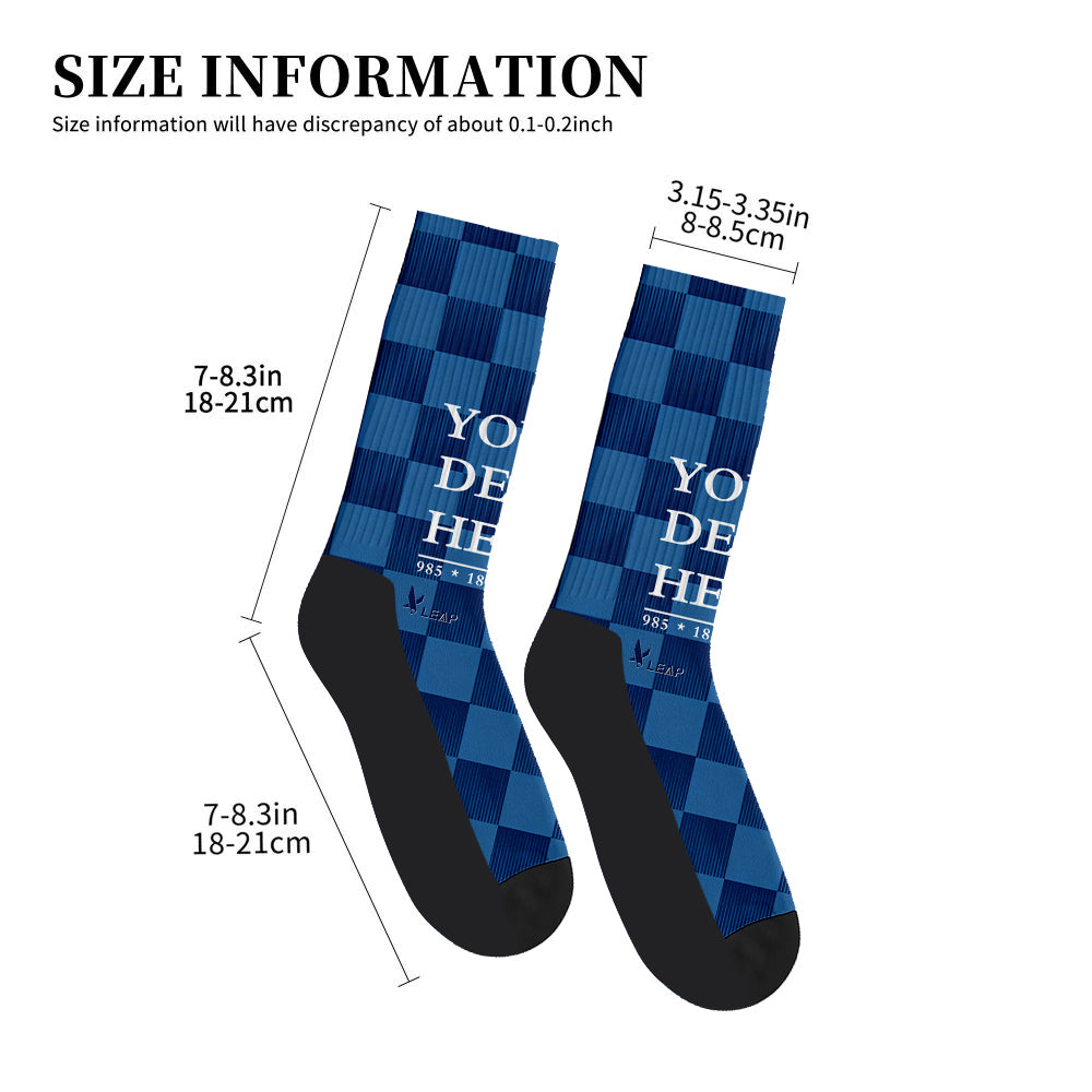 Black Sole Sports Mid-Tube Socks